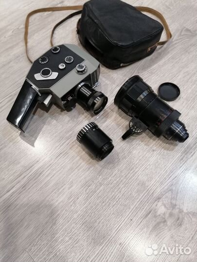 Кинокамера Кварц 2-8с-3 СССР Зенит Zenith