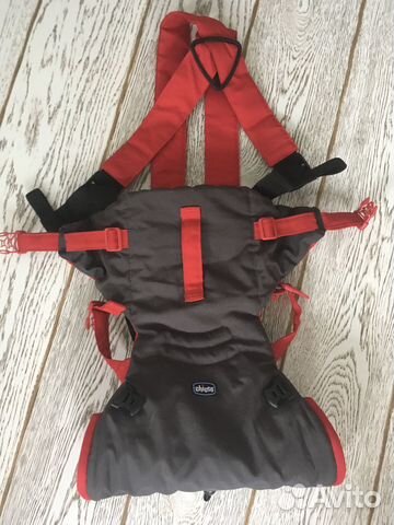 Рюкзак-Кенгуру Chicco easy fit цвет паприка