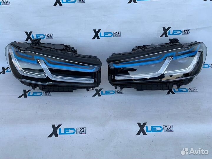 Комплект фар BMW 5 G30 LED Laser рестайлинг