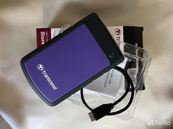 Внешний диск HDD Transcend StoreJet 25H3,2TB