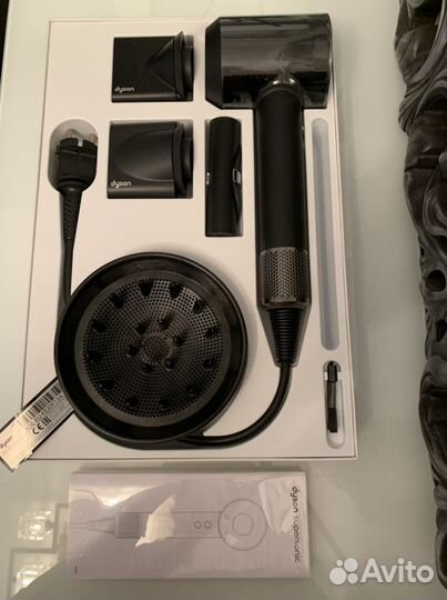 Фен Dyson supersonic HD01 Bl от офиц. импортёра