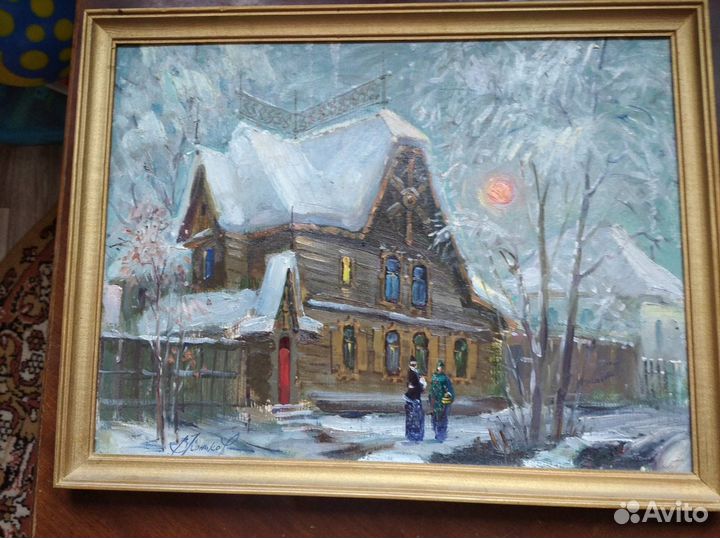 Картина «Терем в снегу», Барнаул