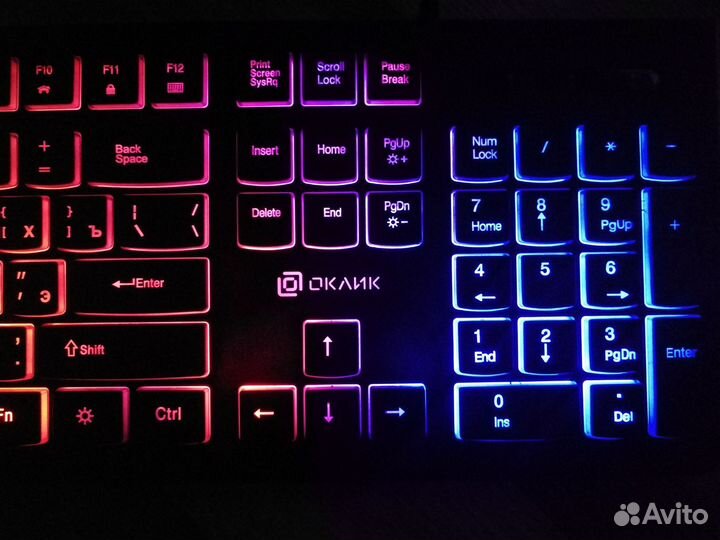 Клавиатура проводная Oklick 440ML