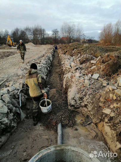 Землекопы разнорабочие