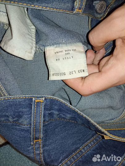 Мужские джинсы levis 501