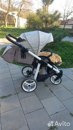 Коляска 2 в 1 Bebetto Vulcano