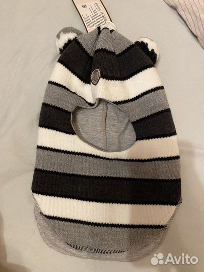 Новая шапка шлем котик (kotik) 50-52 см
