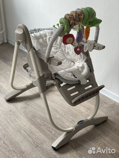 Стульчик для кopмлeния Chicco “Polly Magic”