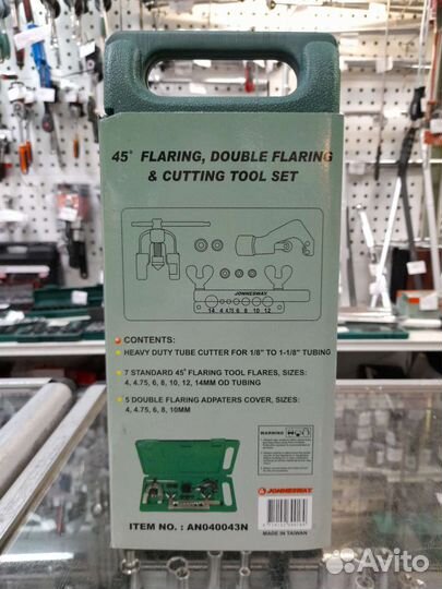 Набор для развальцовки трубок Jonnesway AN040043N