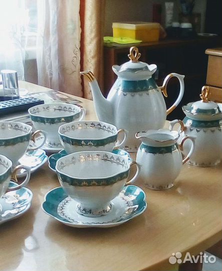 Чайный сервиз Добрушский фарфоровый завод