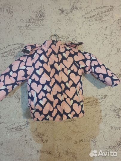 Куртка для девочки 86