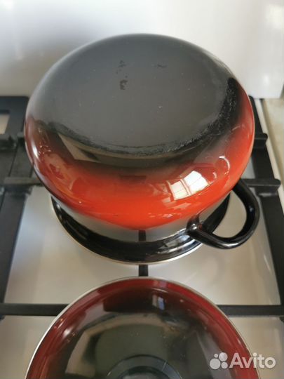 Кастрюля эмалированная СССР 2 литра