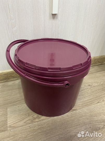 Ведро пластиковое пищевое 10л