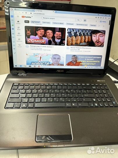 Asus ноутбук 17 дюймов
