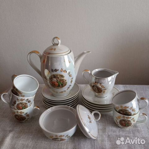 Кофейный сервиз Мадонна гдр