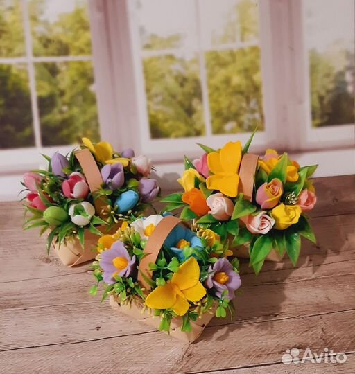 Букет цветов на 8 марта