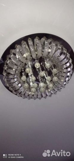 Люстра потолочная б/у