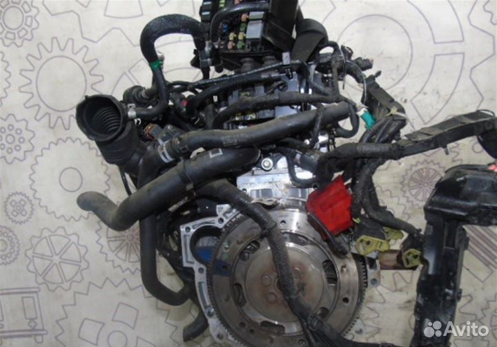 Двигатель Ford Fiesta 1.6 uejd