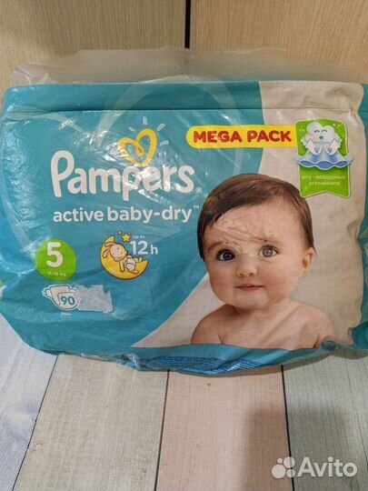Подгузники Pampers 5