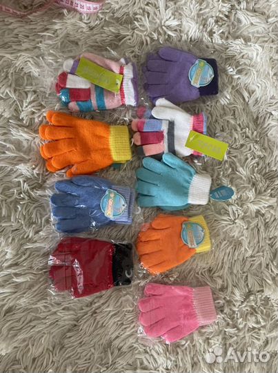 Перчатки новые детские