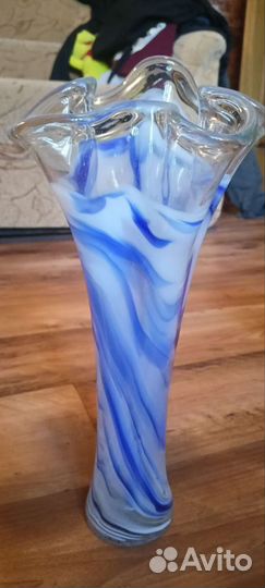 Ваза для цветов стекло СССР