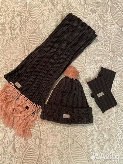 Шапка и шарф adidas