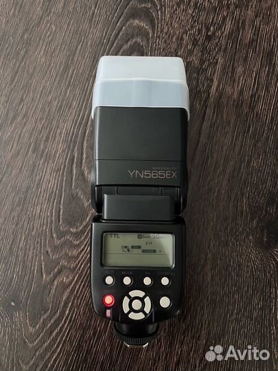 Вспышка камеры yongnuo yn565ex