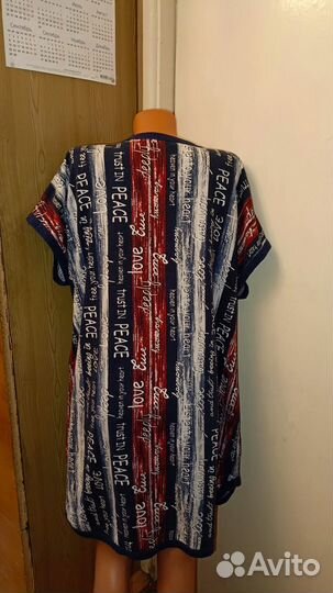 Женская платье туника на 58-60 размер