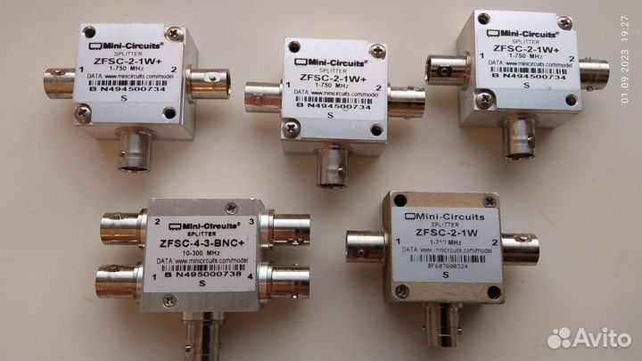 Сплиттер частот mini-circuits zfsc-2-1w+ zfsc-4-3+