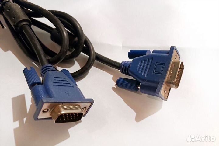 Кабели и мониторы для пк