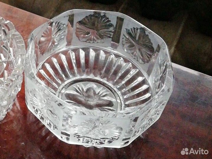 Хрусталь СССР: бокалы,салатницы,конфетницы,рюмки