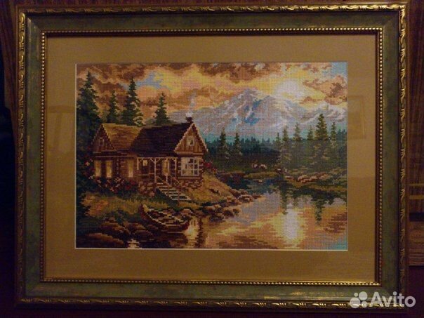 Картины, вышитые крестиком