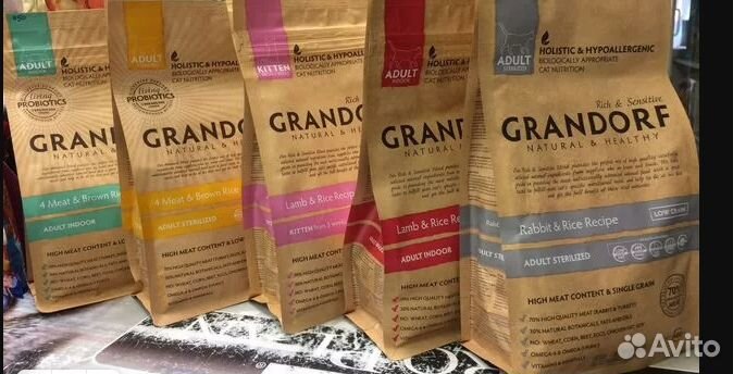 Корм для собак грандорф новый