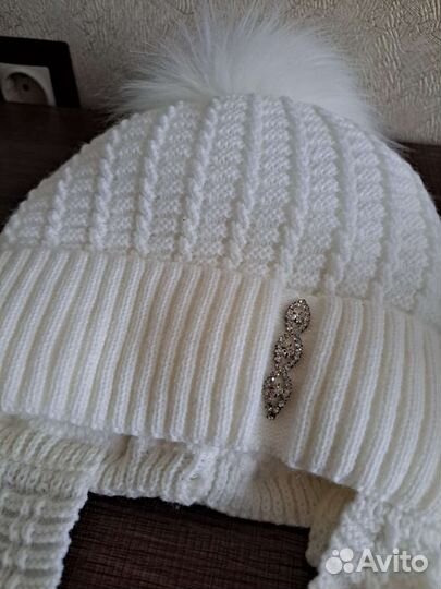 Шапка с ушками