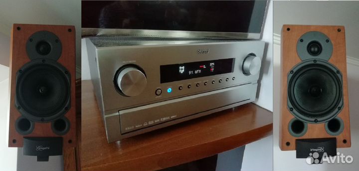 Sherwood Newcastle R-865 + Wharfedale Diamond 9.1