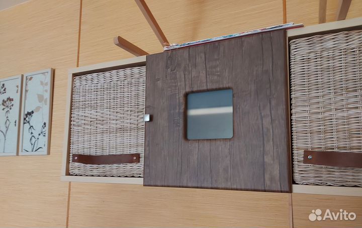 Короб для хранения плетёный из эколозы