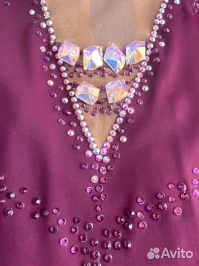 Платье для выступления фигурное катание 134-146