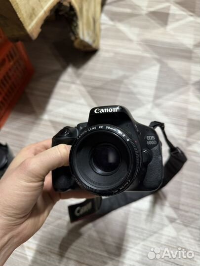 Canon EOS 600d, 3 объектива, сумка комплект