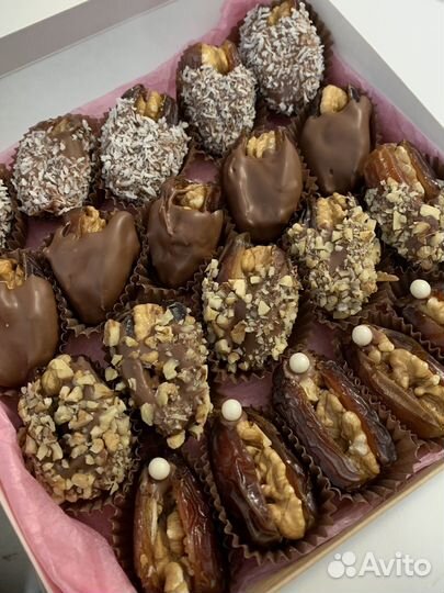 Финики в шоколаде на Курбан Байрам