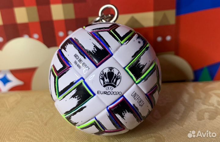 Брелок Мяч Уефа Евро 2020