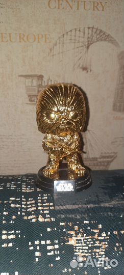 Funko Pop Chewbacca Star Wars Gold EXC