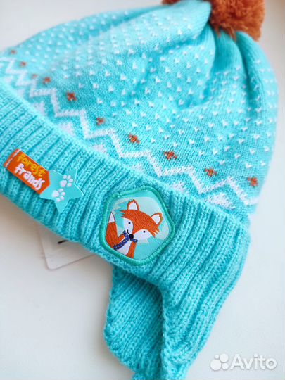 Демисезонные шапки 46-48р