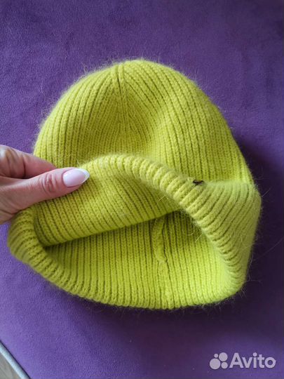 Шапка вязаная женская
