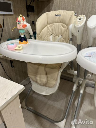 Стул для кормления - шезлонг Babyton 2в1