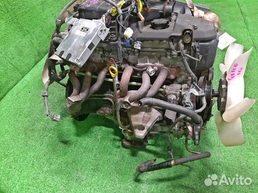 Двигатель в сборе двс toyota mark II GX115 1G-FE 2