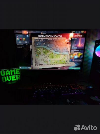 Светильник Game Over