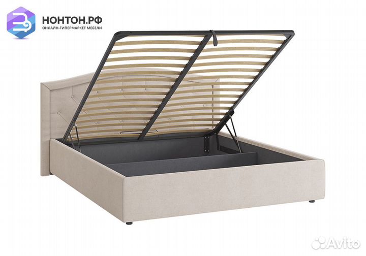 Кровать Верона 2 1.8 м крем