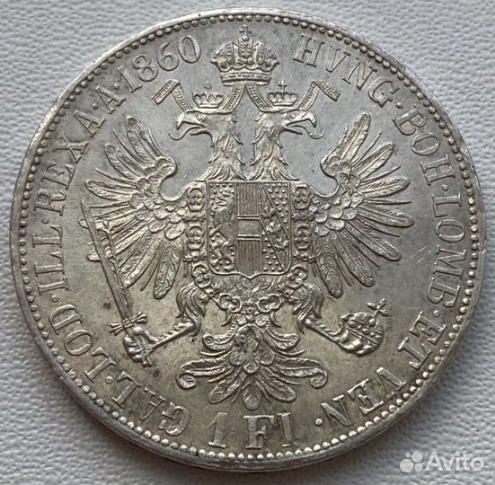 1 Флорин 1860г