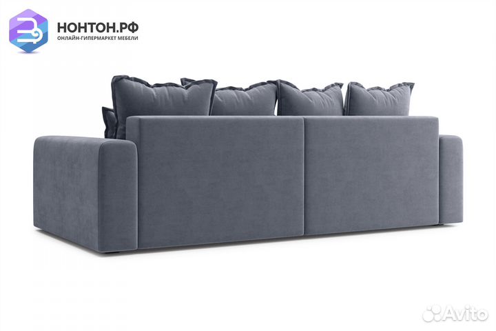 Диван тик-так Омега темно-серый