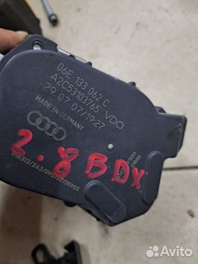 Дроссель 2.8 bdx audi a6c6